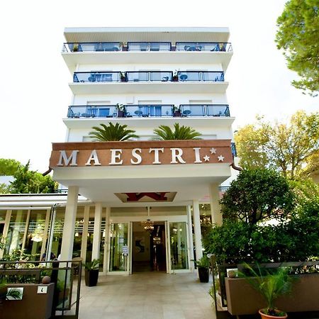 Hotel Maestri Riccione Eksteriør billede