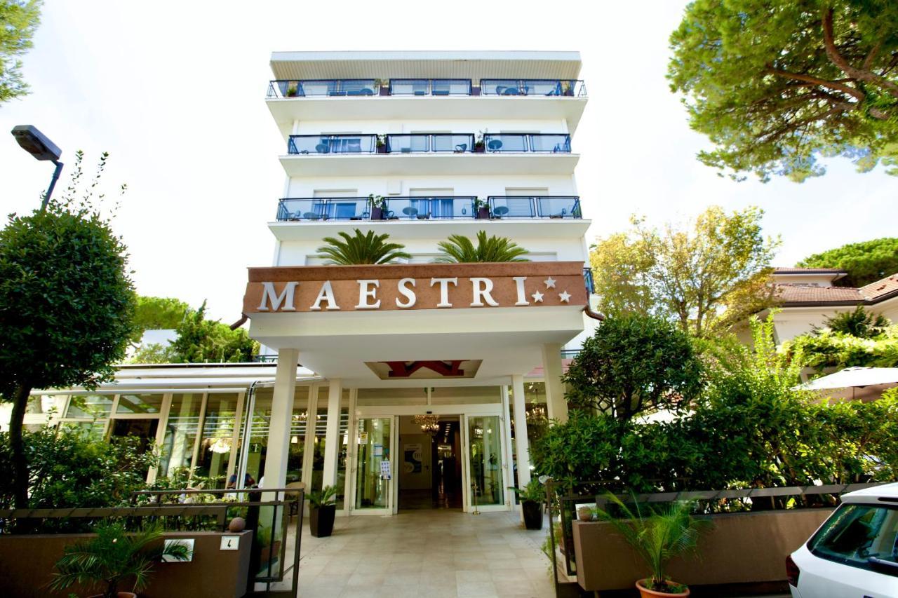 Hotel Maestri Riccione Eksteriør billede
